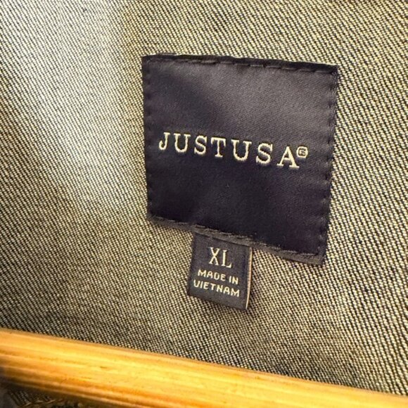 NWT Just USA Denim Jacket - Picture 3 of 8